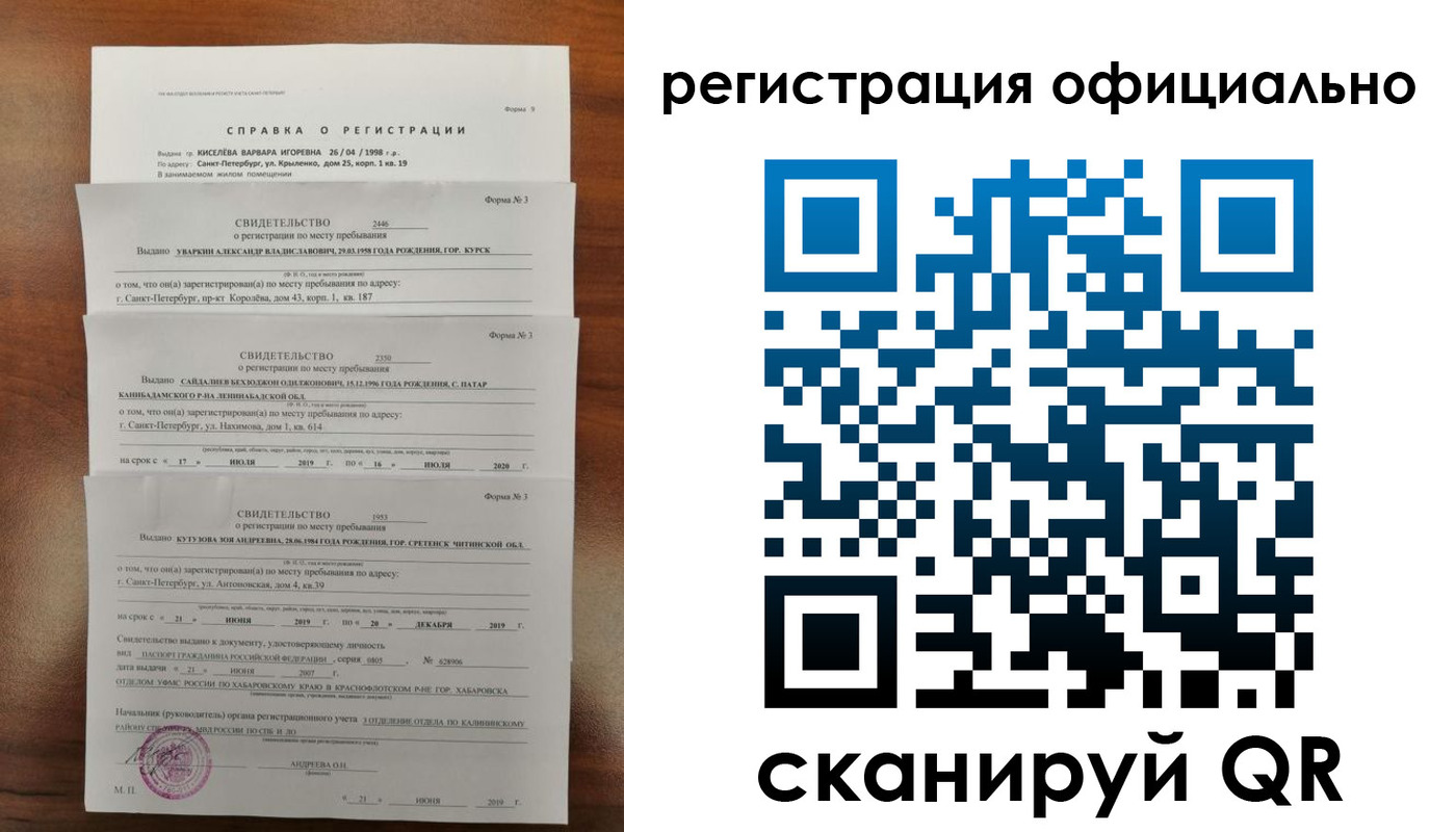 временная регистрация собственник в Опочке